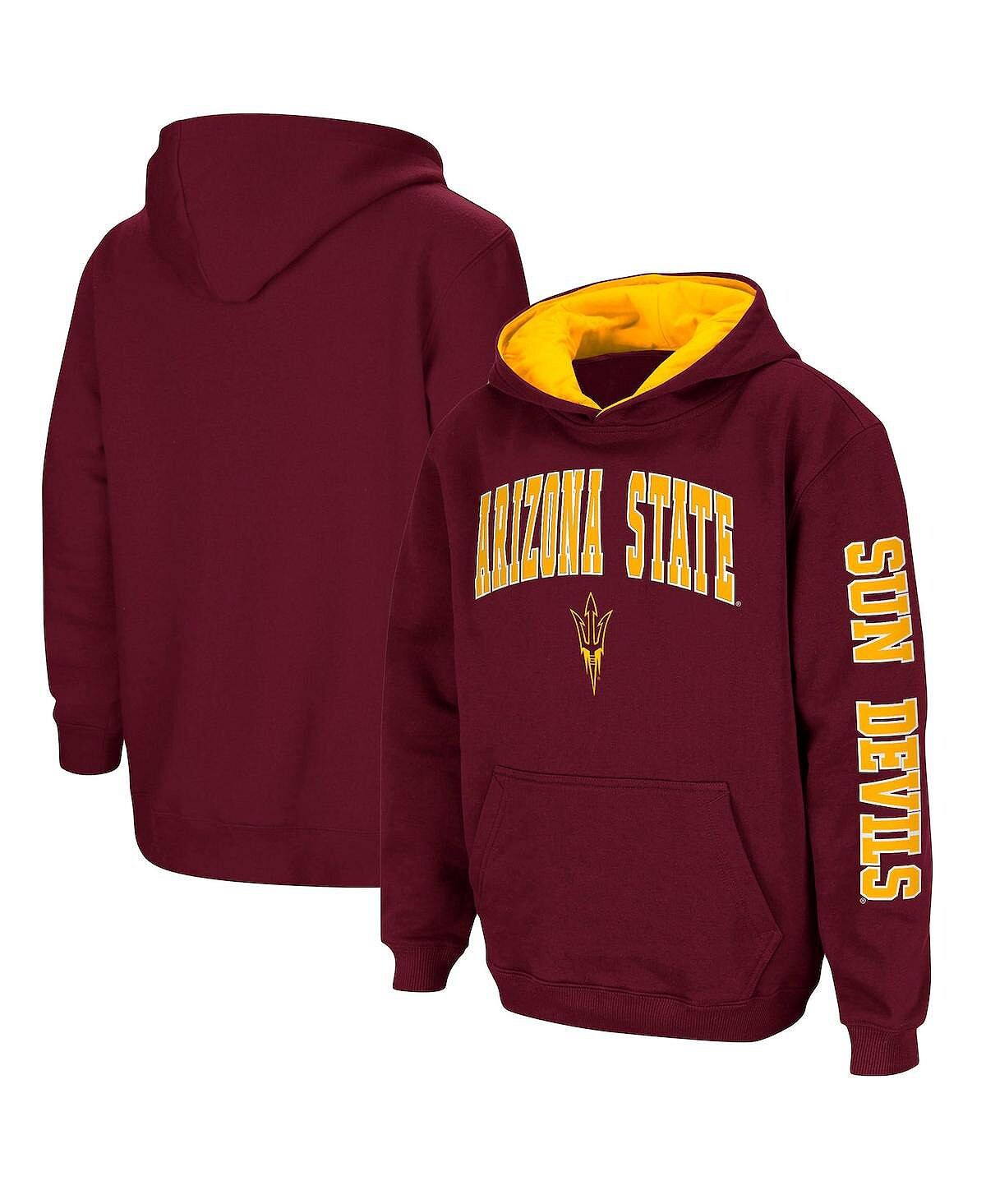 Пуловер с капюшоном Big Boys Maroon Arizona State Sun Devils 2-Hit Team Colosseum
Пуловер с капюшоном Big Boys Maroon Arizona State Sun Devils 2-Hit Team Colosseum