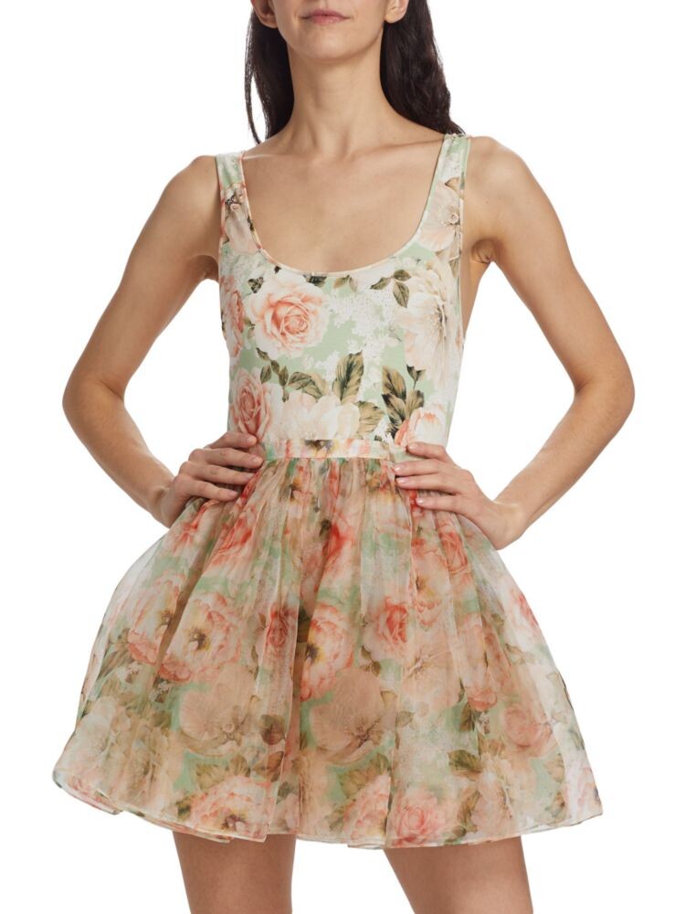 Шифоновое мини-платье Chara с цветочным принтом Alice + Olivia, цвет Pink Multicolor
Шифоновое мини-платье Chara с цветочным принтом Alice + Olivia, цвет Pink Multicolor