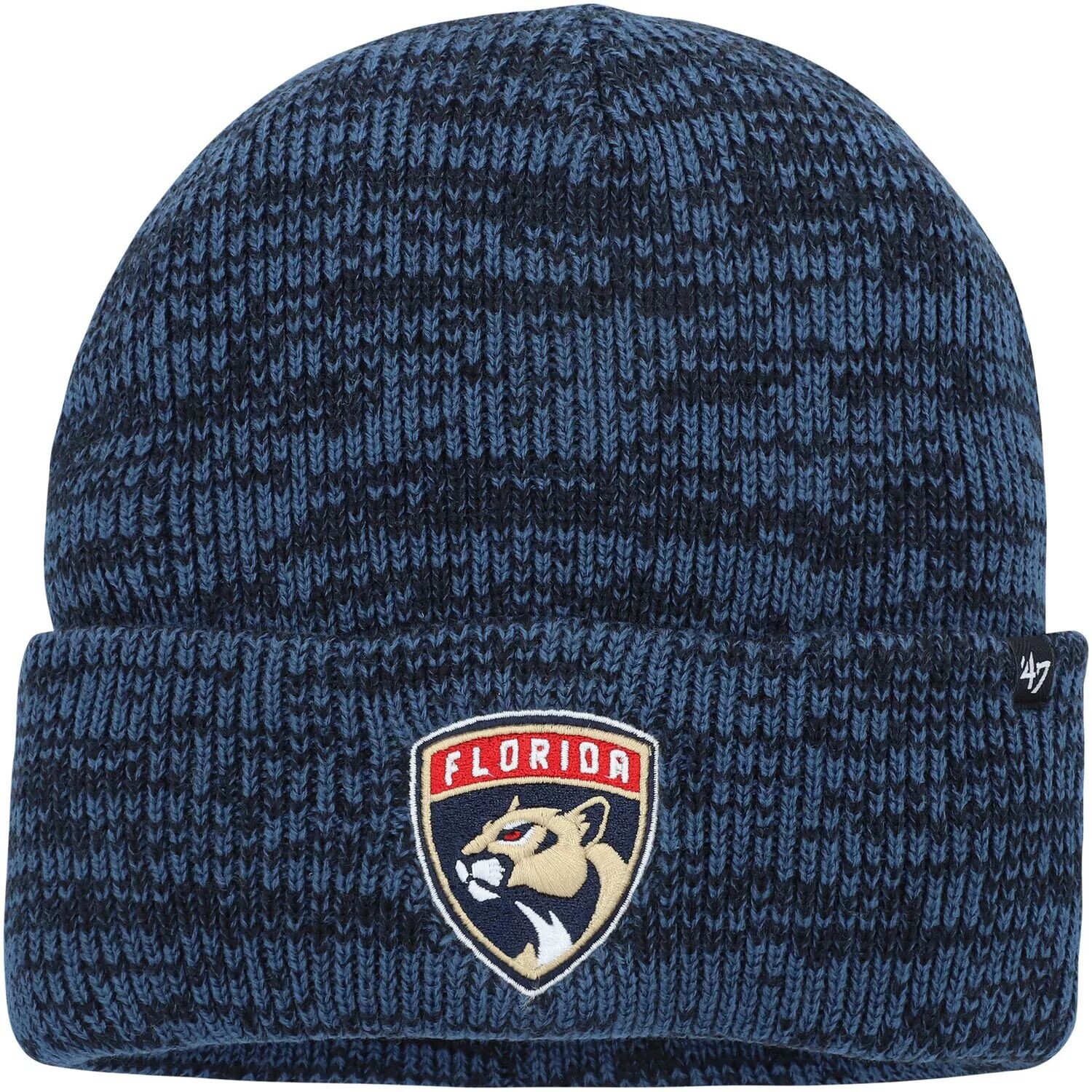 Мужская вязаная шапка темно-синего цвета с манжетами '47 Florida Panthers Brain Freeze
Мужская вязаная шапка темно-синего цвета с манжетами '47 Florida Panthers Brain Freeze