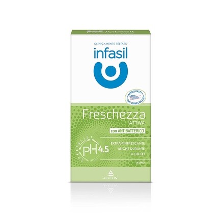 Freschezza Attiva Экстра освежающий гель для интимной гигиены, 200 мл, Infasil
Freschezza Attiva Экстра освежающий гель для интимной гигиены, 200 мл, Infasil
