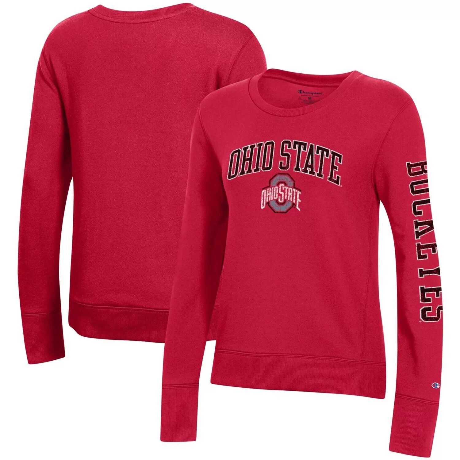 Женская флисовая толстовка с круглым вырезом Champion Red Ohio State Buckeyes University 2.0 Champion
Женская флисовая толстовка с круглым вырезом Champion Red Ohio State Buckeyes University 2.0 Champion