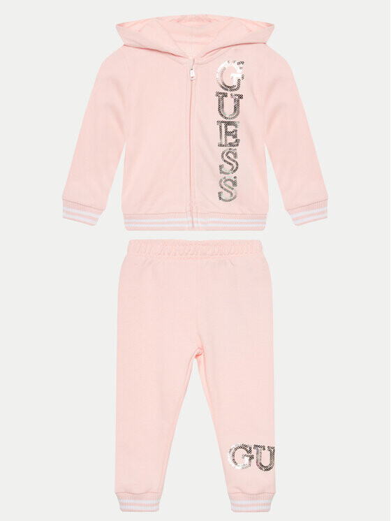 Спортивный костюм regular fit Guess, розовый 
Спортивный костюм regular fit Guess, розовый