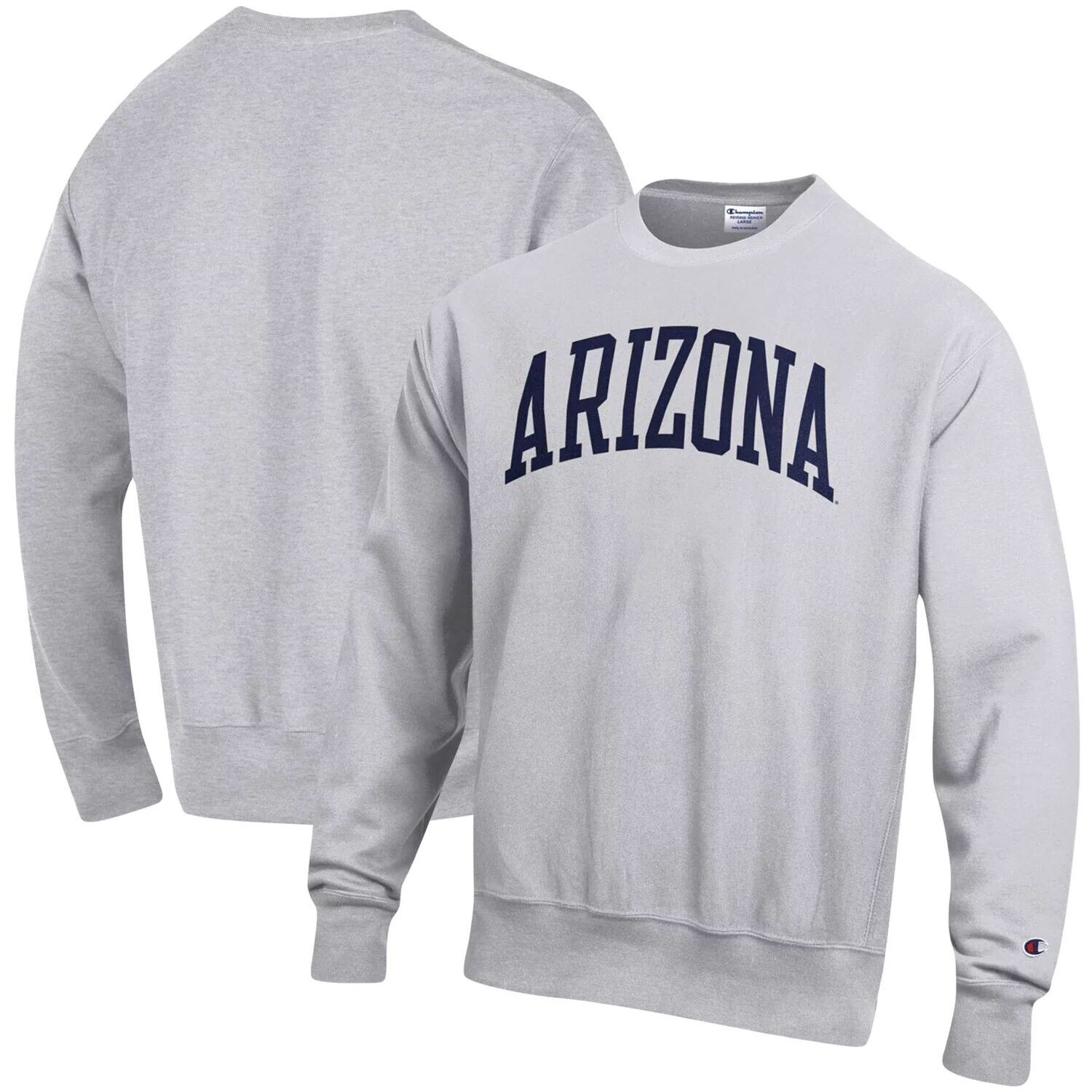 Мужской пуловер с принтом Champion Heathered Grey Arizona Wildcats Arch обратного переплетения
Мужской пуловер с принтом Champion Heathered Grey Arizona Wildcats Arch обратного переплетения