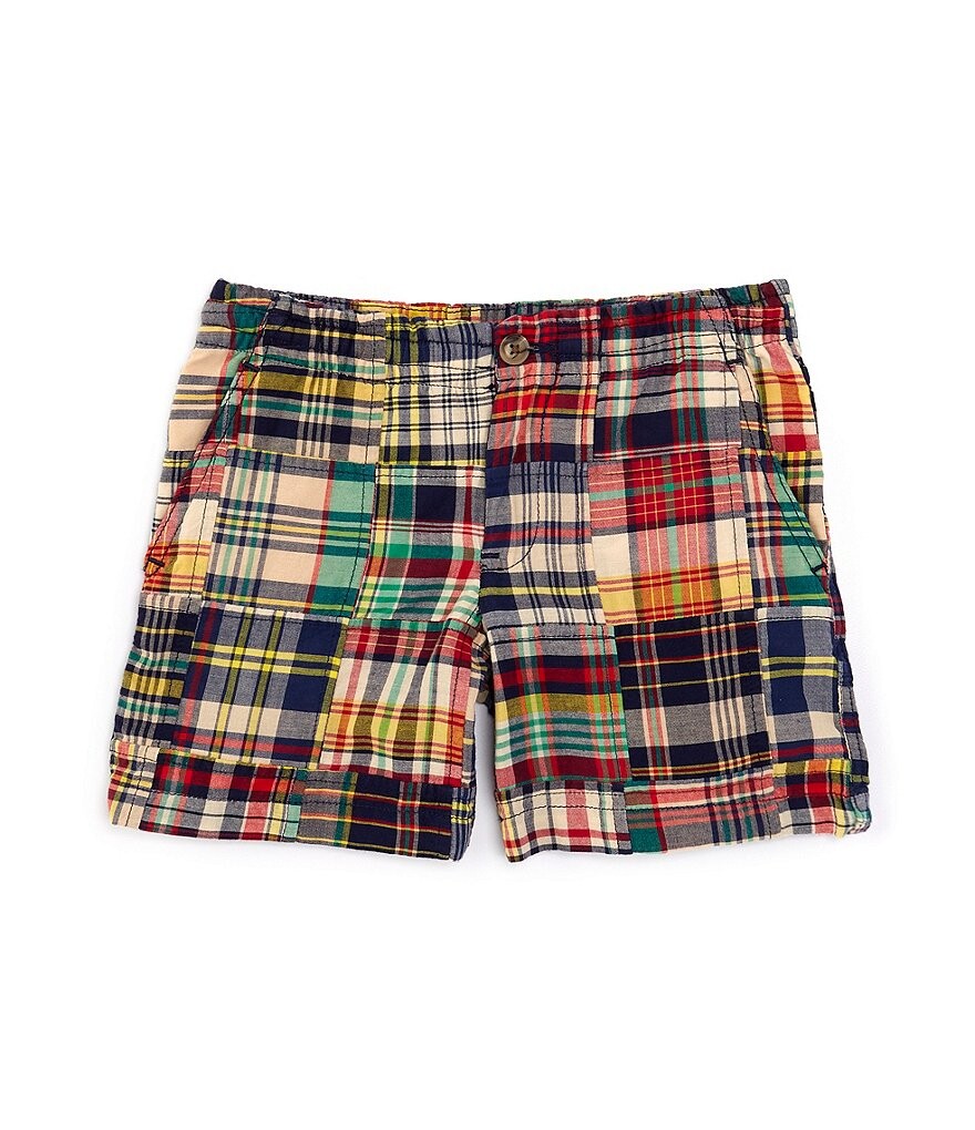 Шорты из мадраса в стиле пэчворк Polo Ralph Lauren Little Boys 2T-7 Prepster, мультиколор, Коричневый
Шорты из мадраса в стиле пэчворк Polo Ralph Lauren Little Boys 2T-7 Prepster, мультиколор, Коричневый