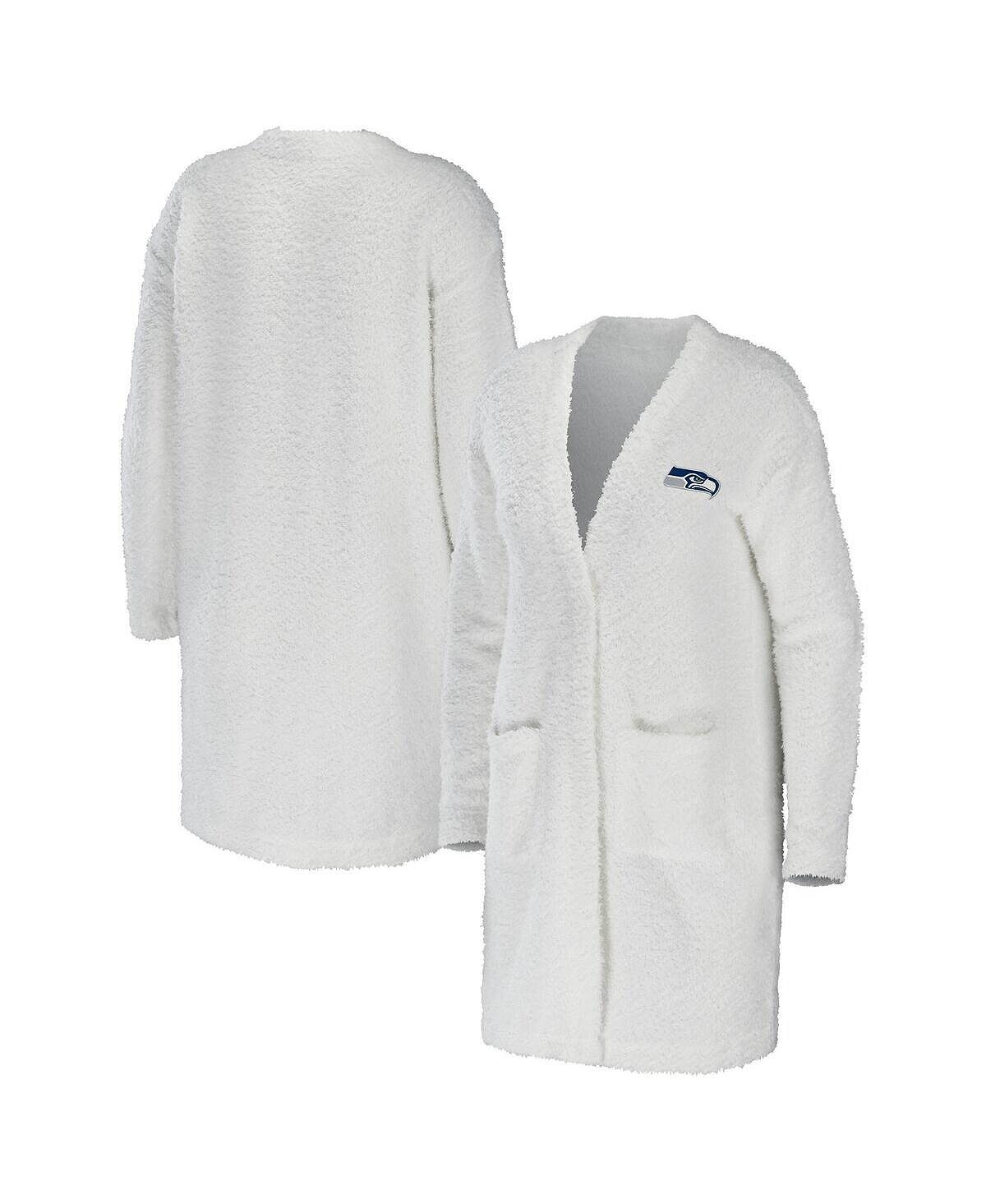 Женский кремовый свитер-кардиган Seattle Seahawks Cosy Lounge WEAR by Erin Andrews, Бежевый
Женский кремовый свитер-кардиган Seattle Seahawks Cosy Lounge WEAR by Erin Andrews, Бежевый