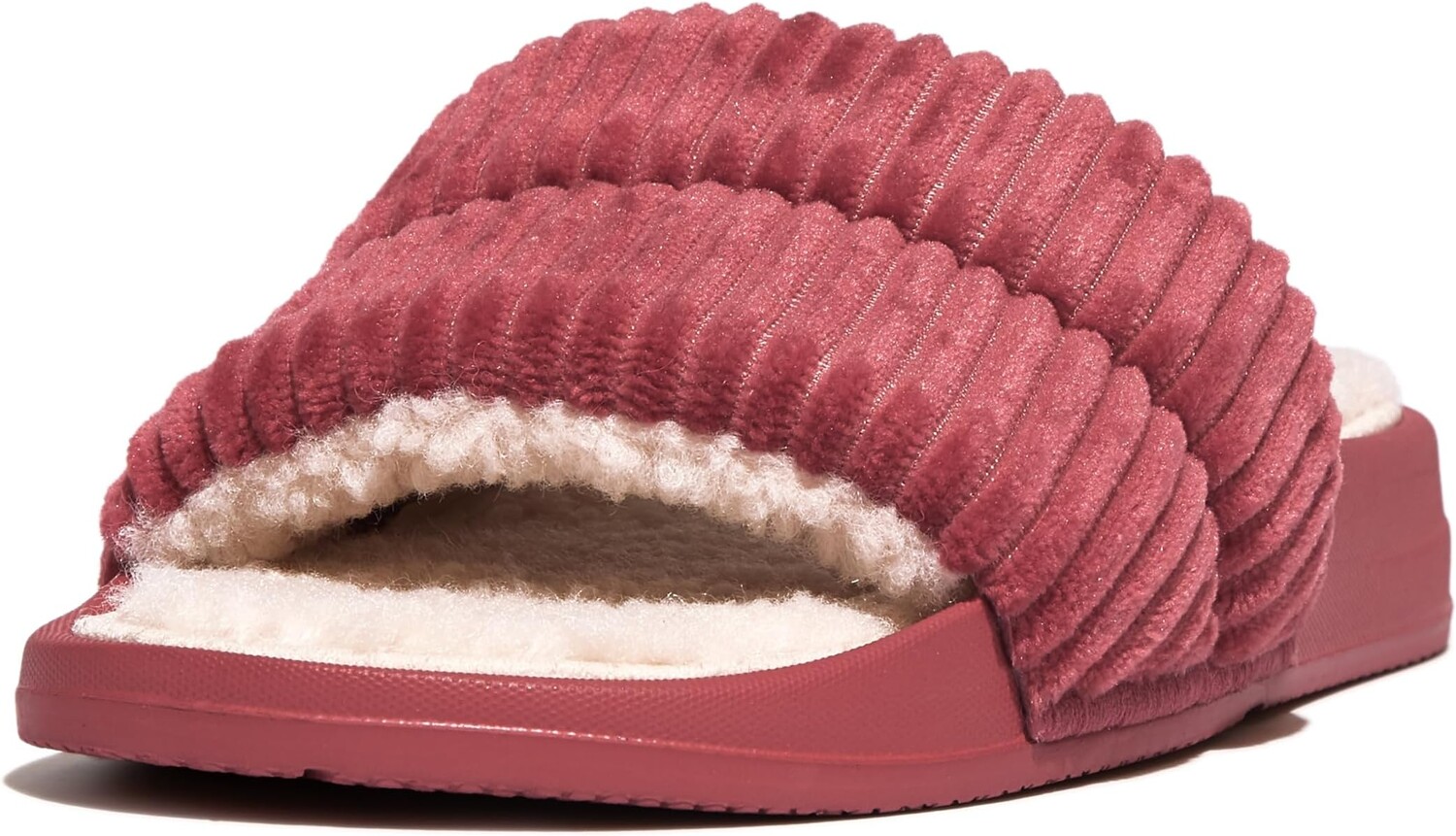 Сандалии на плоской подошве iQushion Fleece-Lined Corduroy Slides FitFlop, цвет Dusky Red
Сандалии на плоской подошве iQushion Fleece-Lined Corduroy Slides FitFlop, цвет Dusky Red