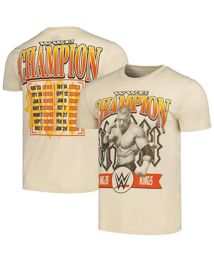 Мужская коричневая футболка Triple H Champion King of Kings Ripple Junction, тан/бежевый
Мужская коричневая футболка Triple H Champion King of Kings Ripple Junction, тан/бежевый