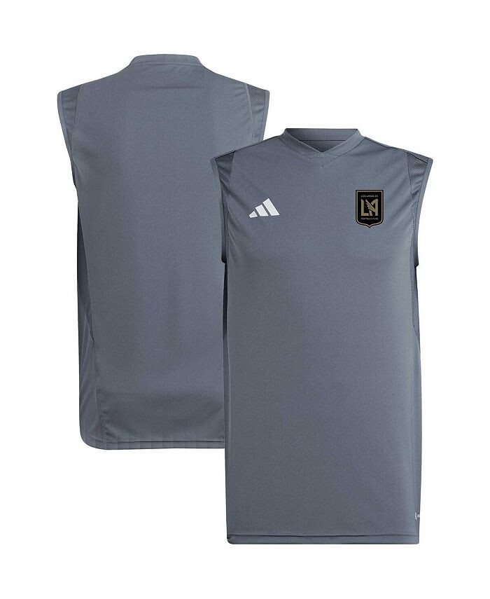 Мужская серая тренировочная майка без рукавов для тренировок LAFC 2023 adidas, серый
Мужская серая тренировочная майка без рукавов для тренировок LAFC 2023 adidas, серый