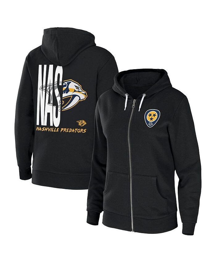 Женская черная толстовка из губчатого флиса с молнией во всю длину Nashville Predators WEAR by Erin Andrews, черный
Женская черная толстовка из губчатого флиса с молнией во всю длину Nashville Predators WEAR by Erin Andrews, черный