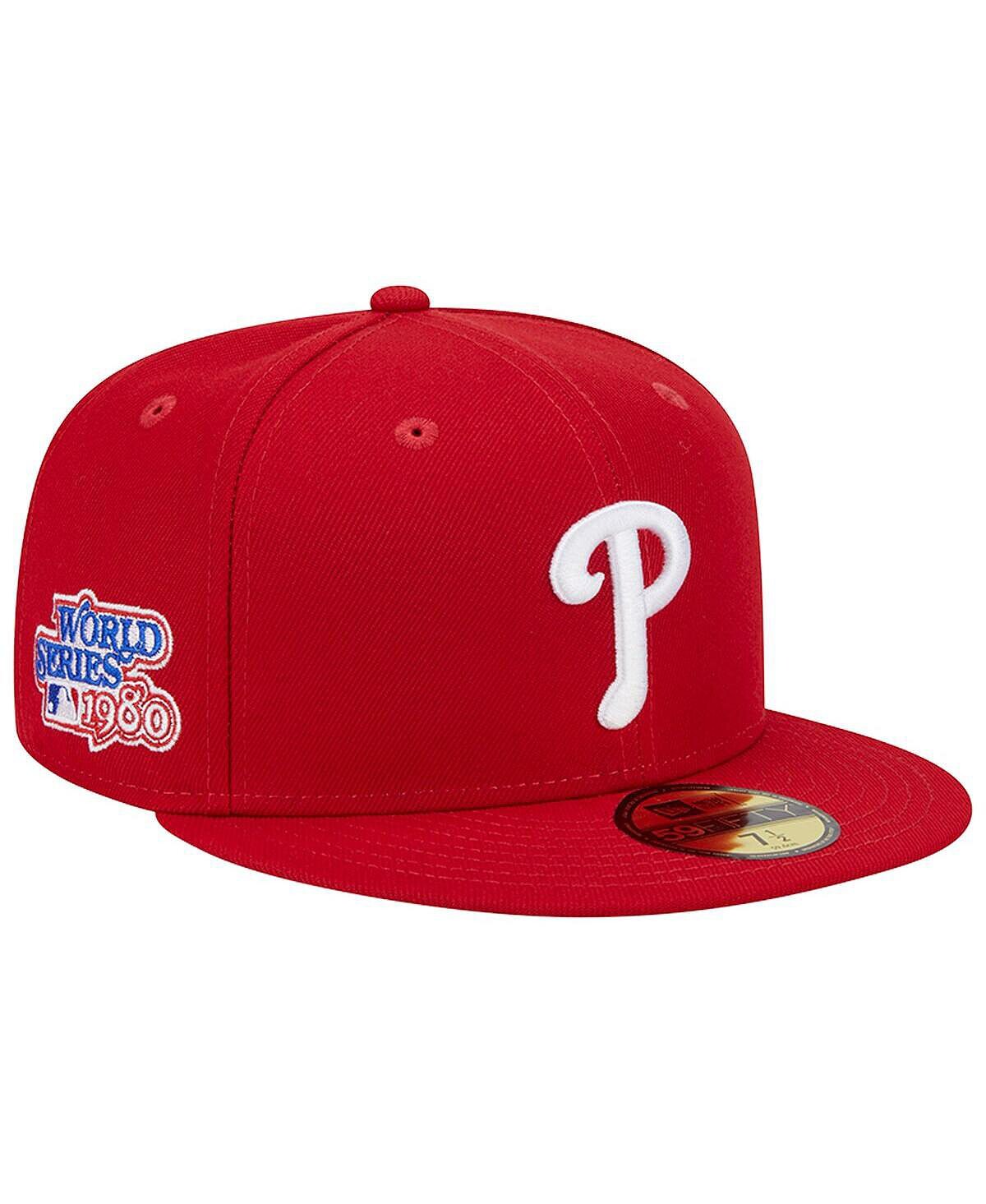 Мужская красная приталенная шляпа Philadelphia Phillies 1980 World Series Team цвета 59FIFTY New Era
Мужская красная приталенная шляпа Philadelphia Phillies 1980 World Series Team цвета 59FIFTY New Era