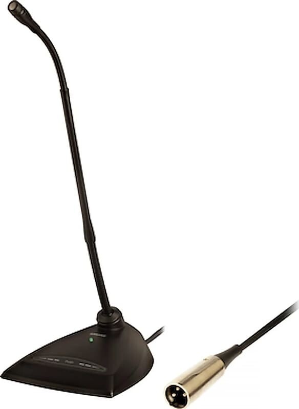 Микрофон Shure MX418/C 18" Microflex Cardioid Gooseneck Condenser Mic with Attached XLR Preamp
Микрофон Shure MX418/C 18" Microflex Cardioid Gooseneck Condenser Mic with Attached XLR Preamp