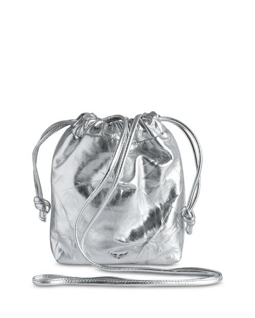 Кожаная сумка-мешок Rock To Go с эффектом металлик Zadig & Voltaire, цвет Silver
Кожаная сумка-мешок Rock To Go с эффектом металлик Zadig & Voltaire, цвет Silver