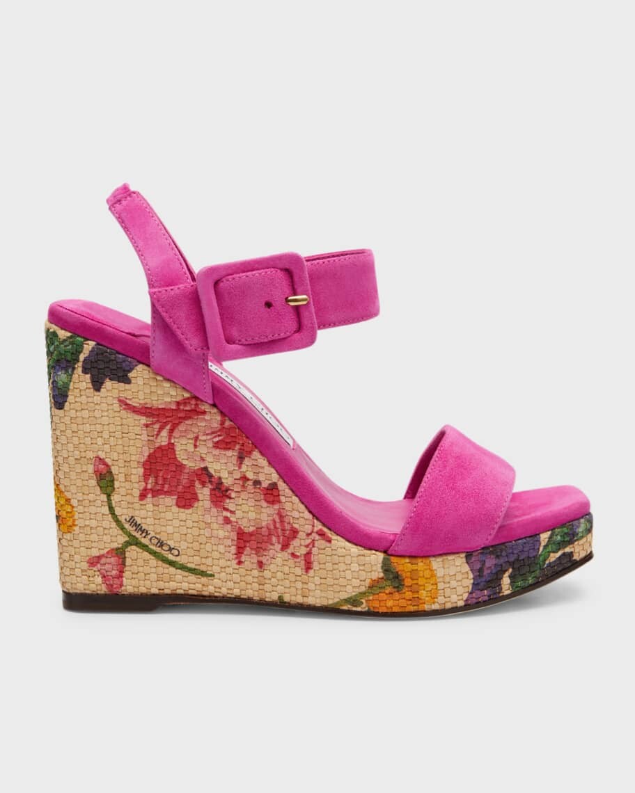 Повседневные сандалии Mirabelle с замшевой кромкой и цветочным принтом Jimmy Choo
Повседневные сандалии Mirabelle с замшевой кромкой и цветочным принтом Jimmy Choo