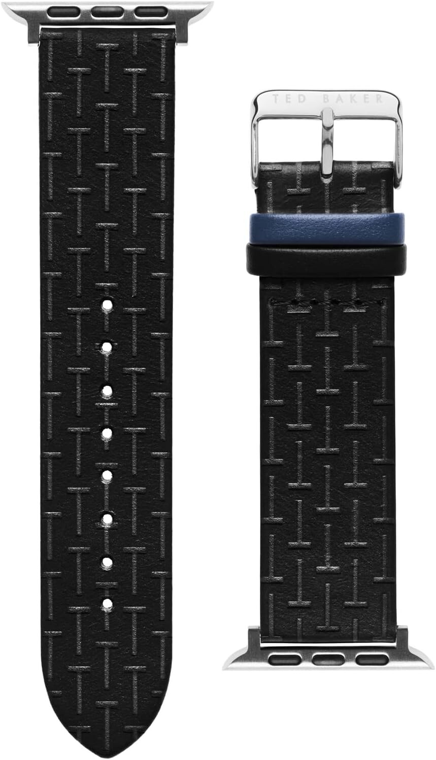 Ремешок для умных часов T Embossed Leather Blue Keeper, совместимый с ремешком для часов Apple, 42 мм, 44 мм Ted Baker, черный
Ремешок для умных часов T Embossed Leather Blue Keeper, совместимый с ремешком для часов Apple, 42 мм, 44 мм Ted Baker, черный