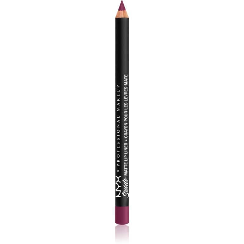 NYX Professional Makeup Suede Matte Lip Liner матовый карандаш для губ оттенок 58 Girl, Bye 1 г
NYX Professional Makeup Suede Matte Lip Liner матовый карандаш для губ оттенок 58 Girl, Bye 1 г