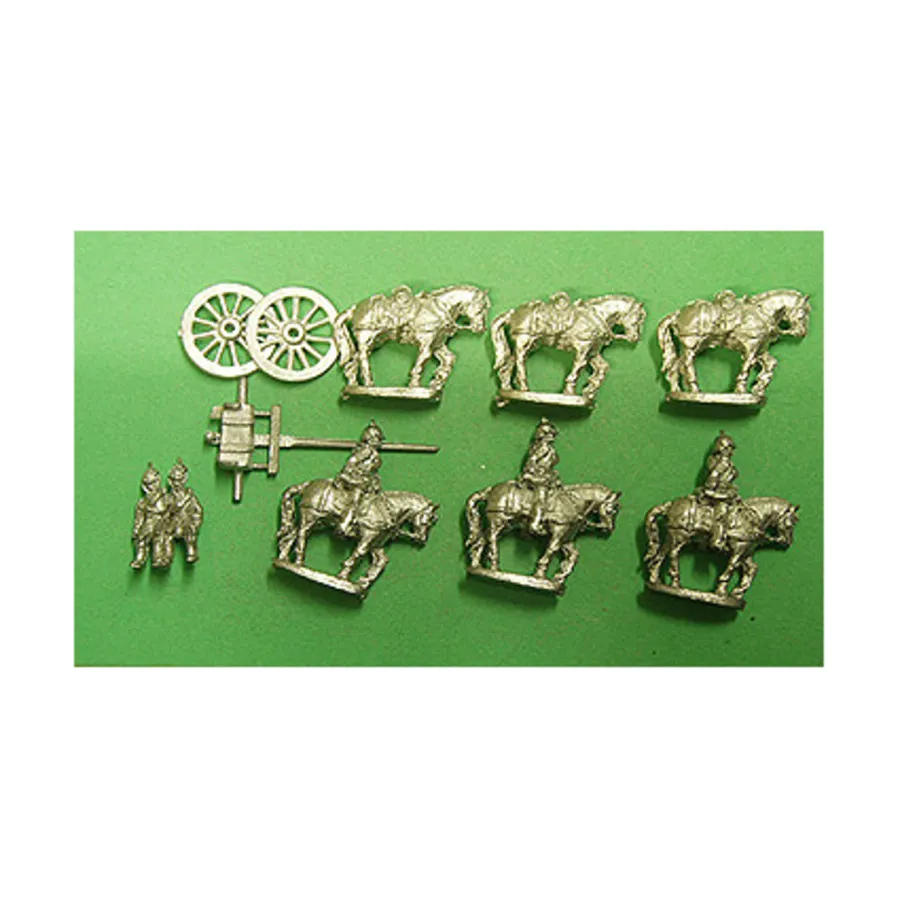 Прусский передок, 6 конных упряжек, 2 человека, Freikorps 15 - Assorted Pre-1900 Miniatures (15mm)
Прусский передок, 6 конных упряжек, 2 человека, Freikorps 15 - Assorted Pre-1900 Miniatures (15mm)