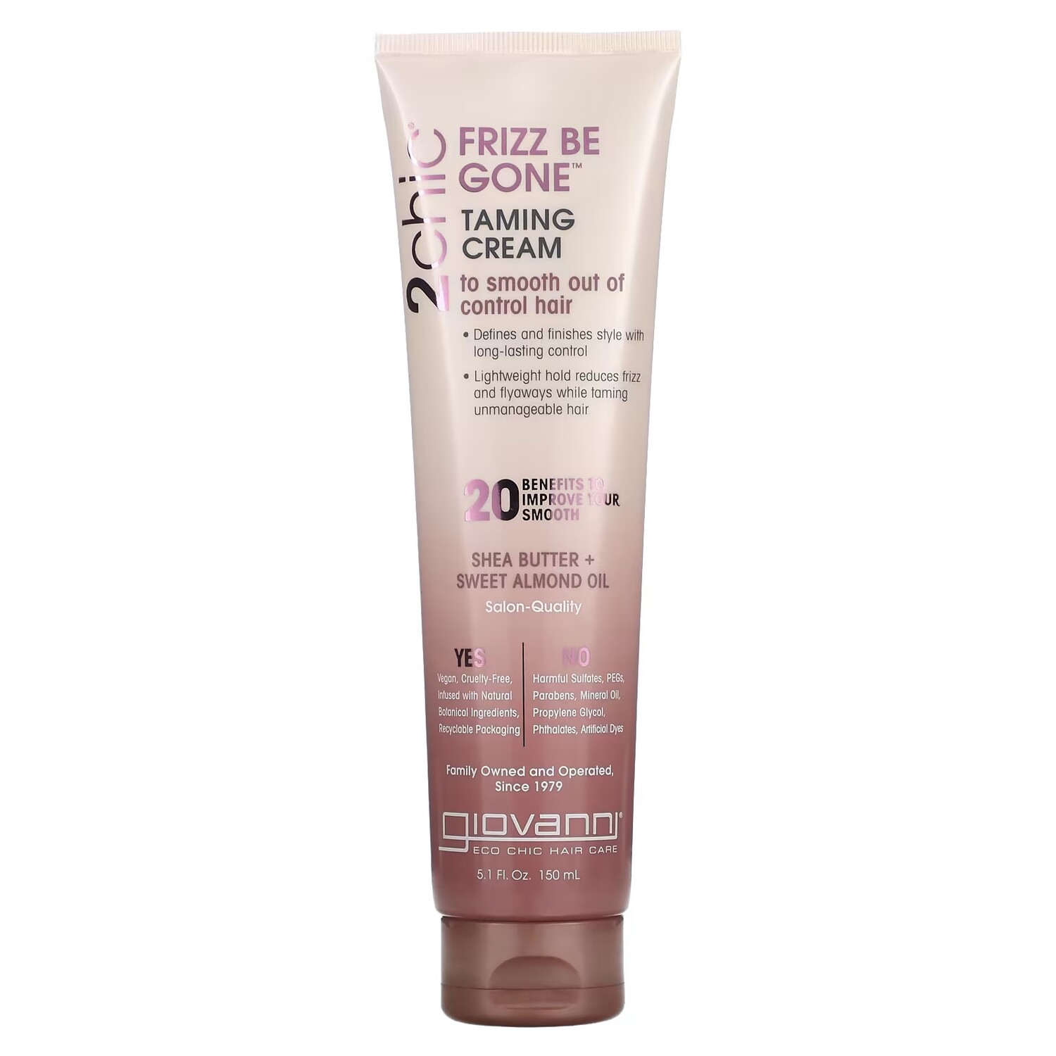 Масла Giovanni 2chic Frizz Be Gone Taming Cream масло ши + масло сладкого миндаля, 150 мл
Масла Giovanni 2chic Frizz Be Gone Taming Cream масло ши + масло сладкого миндаля, 150 мл