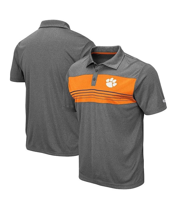 Мужская рубашка-поло с меланжевым рисунком Clemson Tigers Smithers Colosseum, серый
Мужская рубашка-поло с меланжевым рисунком Clemson Tigers Smithers Colosseum, серый