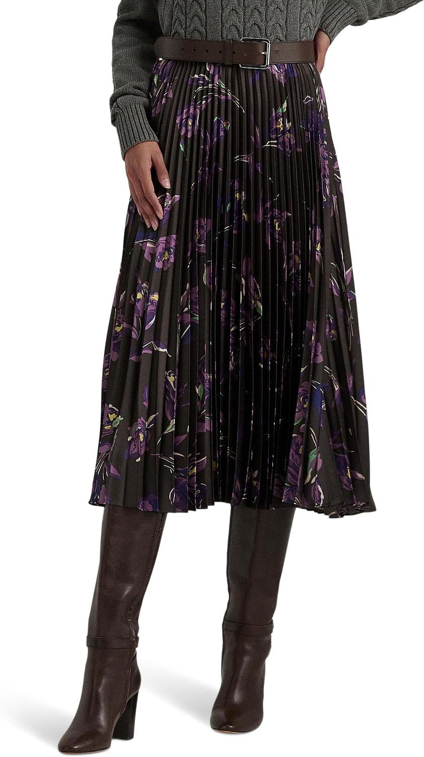 Юбка Lauren Ralph Lauren Floral Pleated Satin Charmeuse Skirt, цвет Brown/Purple/Multi
Юбка Lauren Ralph Lauren Floral Pleated Satin Charmeuse Skirt, цвет Brown/Purple/Multi