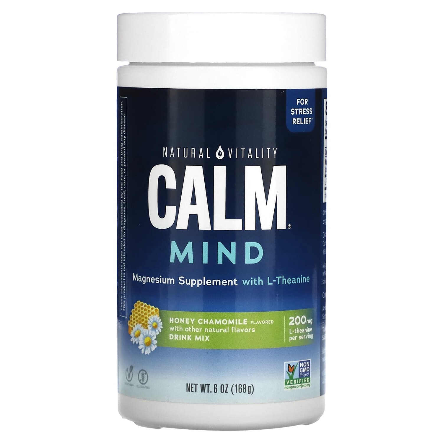 CALM Mind, магниевая добавка со смесью для приготовления напитков с L-теанином, мед и ромашка, 168 г (6 унций), Natural Vitality
CALM Mind, магниевая добавка со смесью для приготовления напитков с L-теанином, мед и ромашка, 168 г (6 унций), Natural Vitality