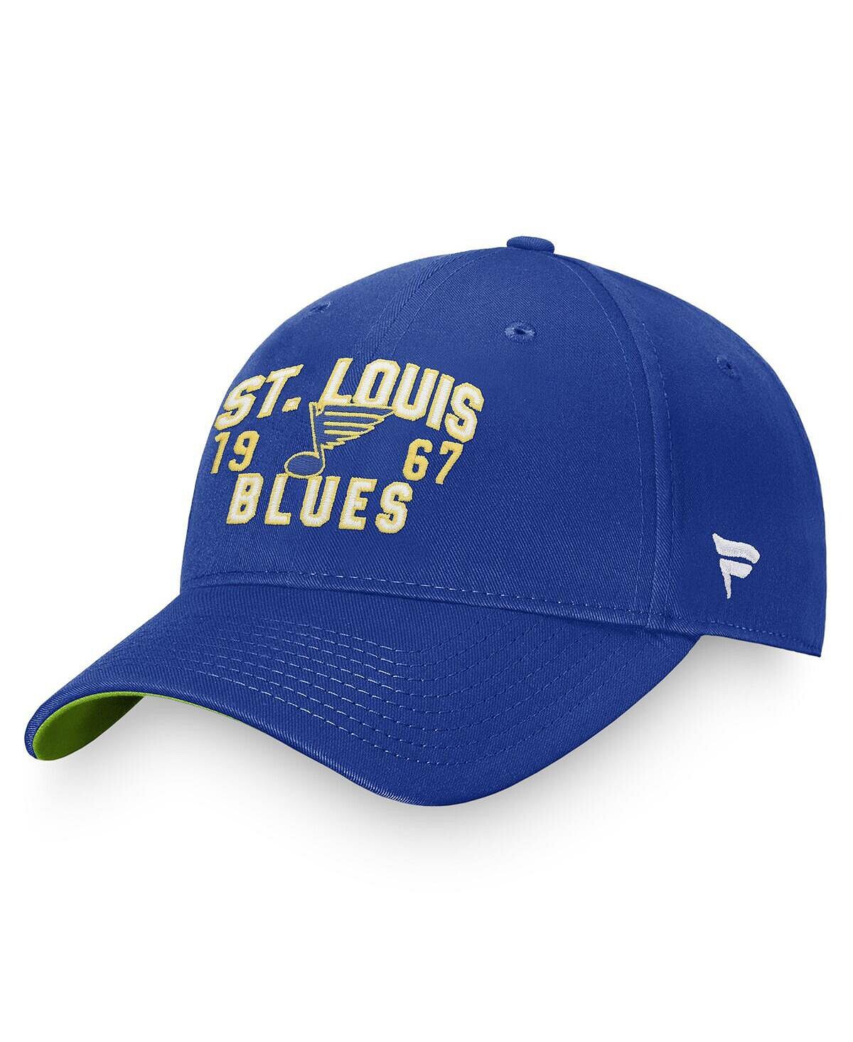 Мужская фирменная синяя регулируемая шляпа St. Louis Blues True Classic в стиле ретро Fanatics
Мужская фирменная синяя регулируемая шляпа St. Louis Blues True Classic в стиле ретро Fanatics