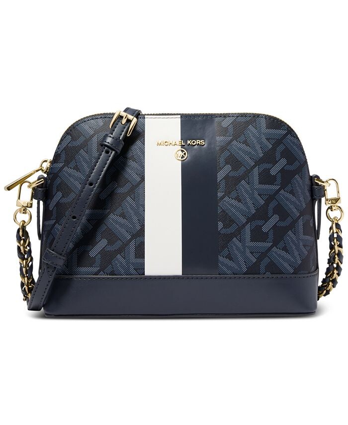 Сумка через плечо с куполом и большим логотипом Jet Set Charm Michael Kors, синий
Сумка через плечо с куполом и большим логотипом Jet Set Charm Michael Kors, синий