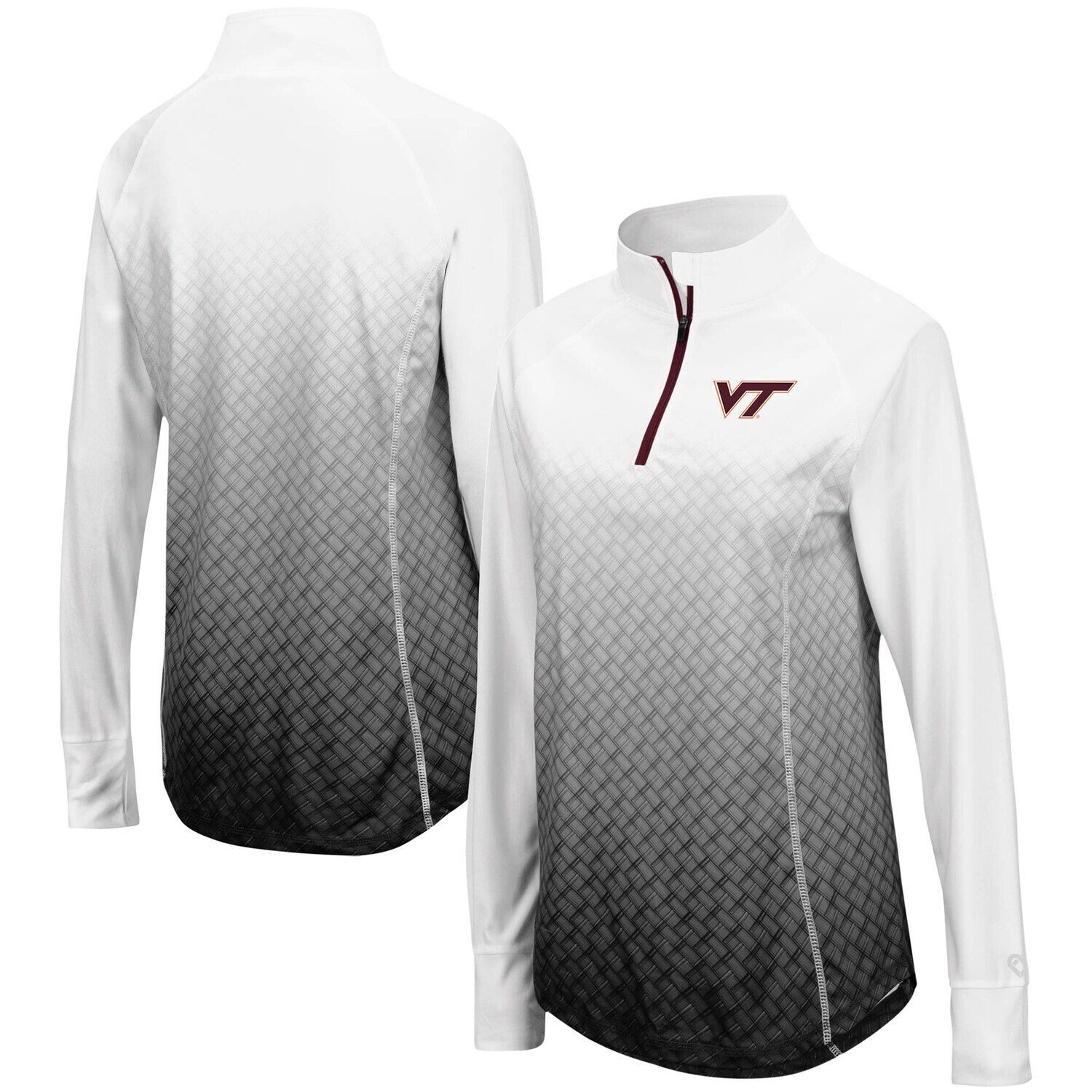 Женская черная куртка реглан Colosseum Virginia Tech Hokies Magic с омбре и молнией без четверти Colosseum, Черный
Женская черная куртка реглан Colosseum Virginia Tech Hokies Magic с омбре и молнией без четверти Colosseum, Черный