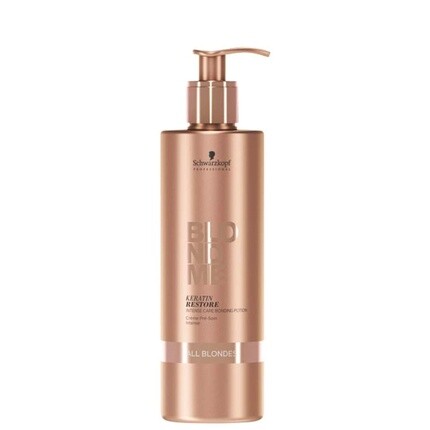 Professional Blondme Keratin Restore Интенсивный уход связывающее зелье 150 мл, Schwarzkopf
Professional Blondme Keratin Restore Интенсивный уход связывающее зелье 150 мл, Schwarzkopf