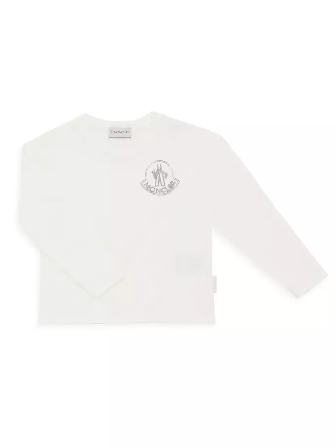 Детская футболка с длинными рукавами и логотипом Little Kid's & Kids Moncler, белый
Детская футболка с длинными рукавами и логотипом Little Kid's & Kids Moncler, белый