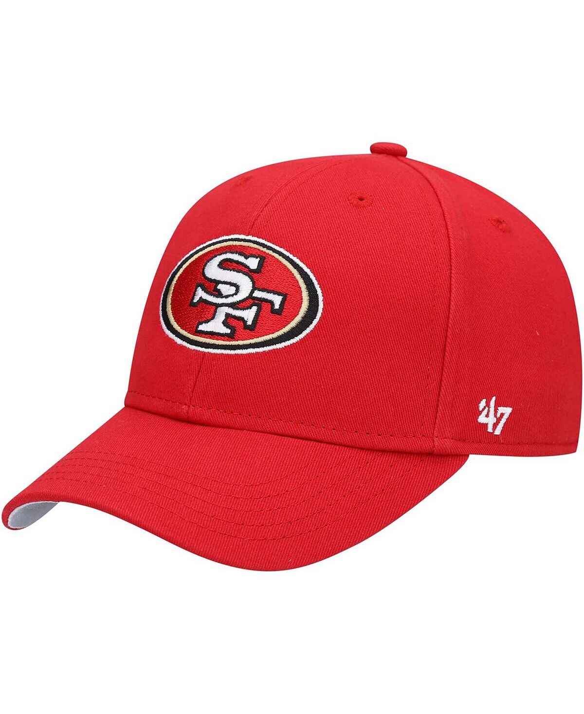 Базовая регулируемая шапка Scarlet San Francisco 49ers MVP для мальчиков и девочек для малышей '47 Brand
Базовая регулируемая шапка Scarlet San Francisco 49ers MVP для мальчиков и девочек для малышей '47 Brand