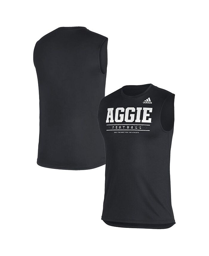 Мужская черная футболка без рукавов Texas A&M Aggies Sideline Football Locker Creator AEROREADY adidas, черный
Мужская черная футболка без рукавов Texas A&M Aggies Sideline Football Locker Creator AEROREADY adidas, черный