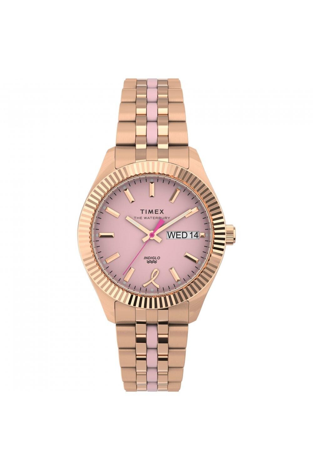 Классические часы Heritage Collection из нержавеющей стали — TW2V52600 Timex, розовый
Классические часы Heritage Collection из нержавеющей стали — TW2V52600 Timex, розовый