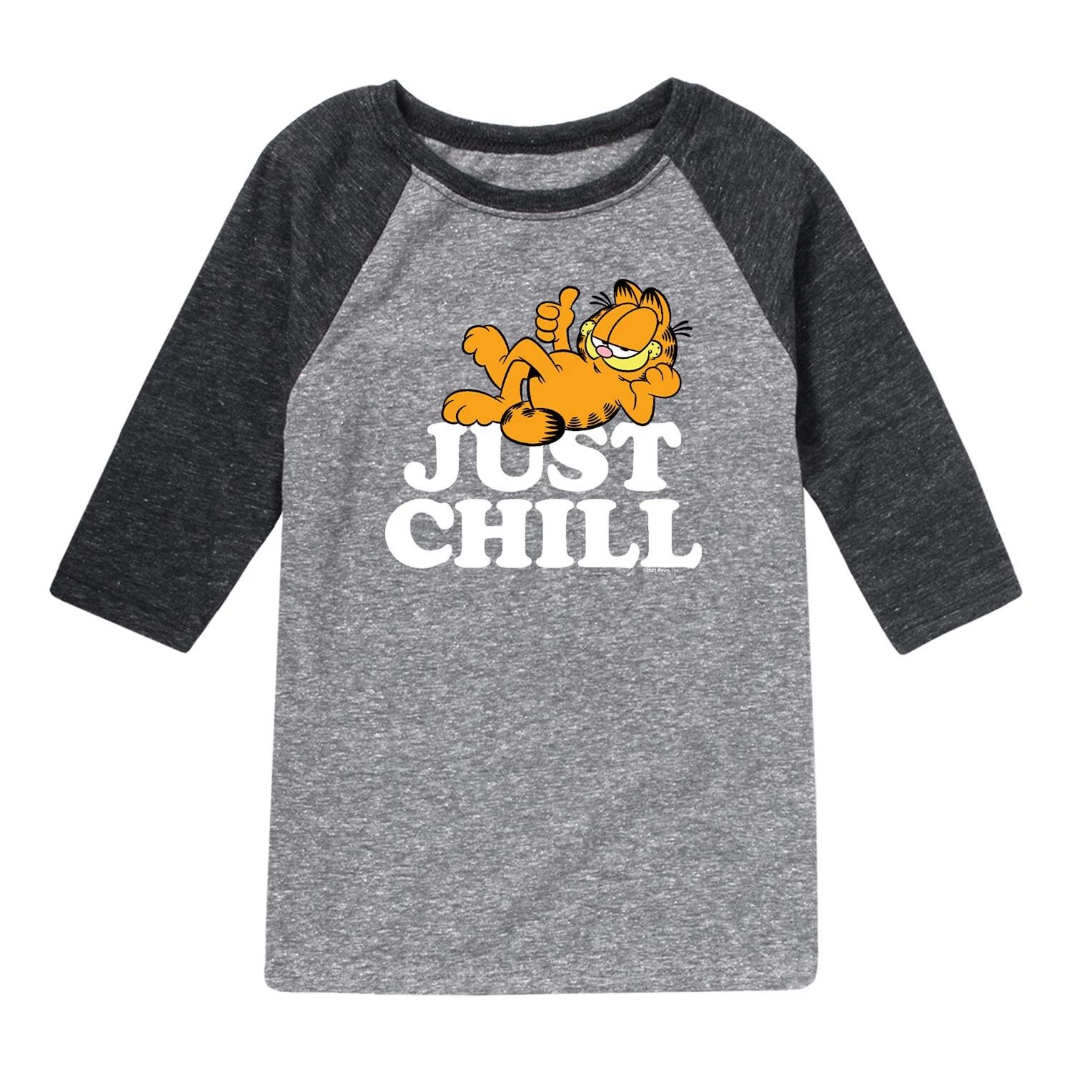 Футболка Garfield Just Chill с рисунком реглан для мальчиков 8–20 лет Licensed Character, серый
Футболка Garfield Just Chill с рисунком реглан для мальчиков 8–20 лет Licensed Character, серый