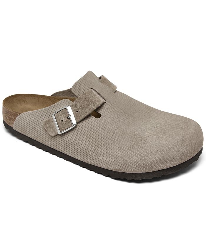 Мужские бостонские замшевые сабо Birko-Flor от Finish Line Birkenstock, тан/бежевый
Мужские бостонские замшевые сабо Birko-Flor от Finish Line Birkenstock, тан/бежевый
