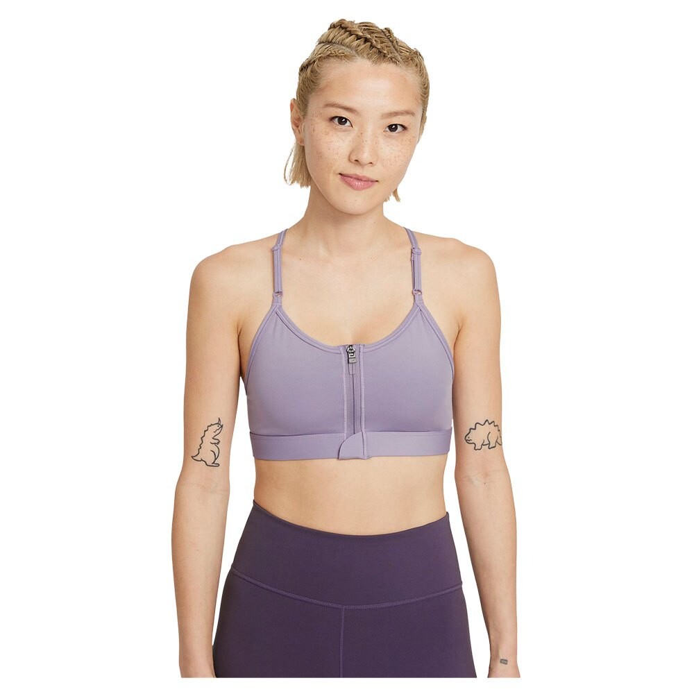 Спортивный бюстгальтер Nike Dri Fit Indy Zip Front Light Support Padded Sports, фиолетовый
Спортивный бюстгальтер Nike Dri Fit Indy Zip Front Light Support Padded Sports, фиолетовый