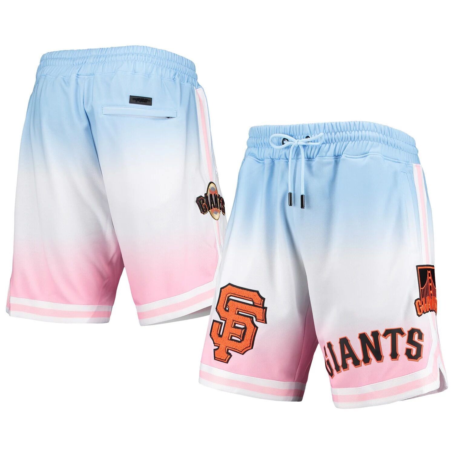 Мужские шорты Pro Standard синего/розового цвета с логотипом San Francisco Giants Team Pro с эффектом омбре
Мужские шорты Pro Standard синего/розового цвета с логотипом San Francisco Giants Team Pro с эффектом омбре