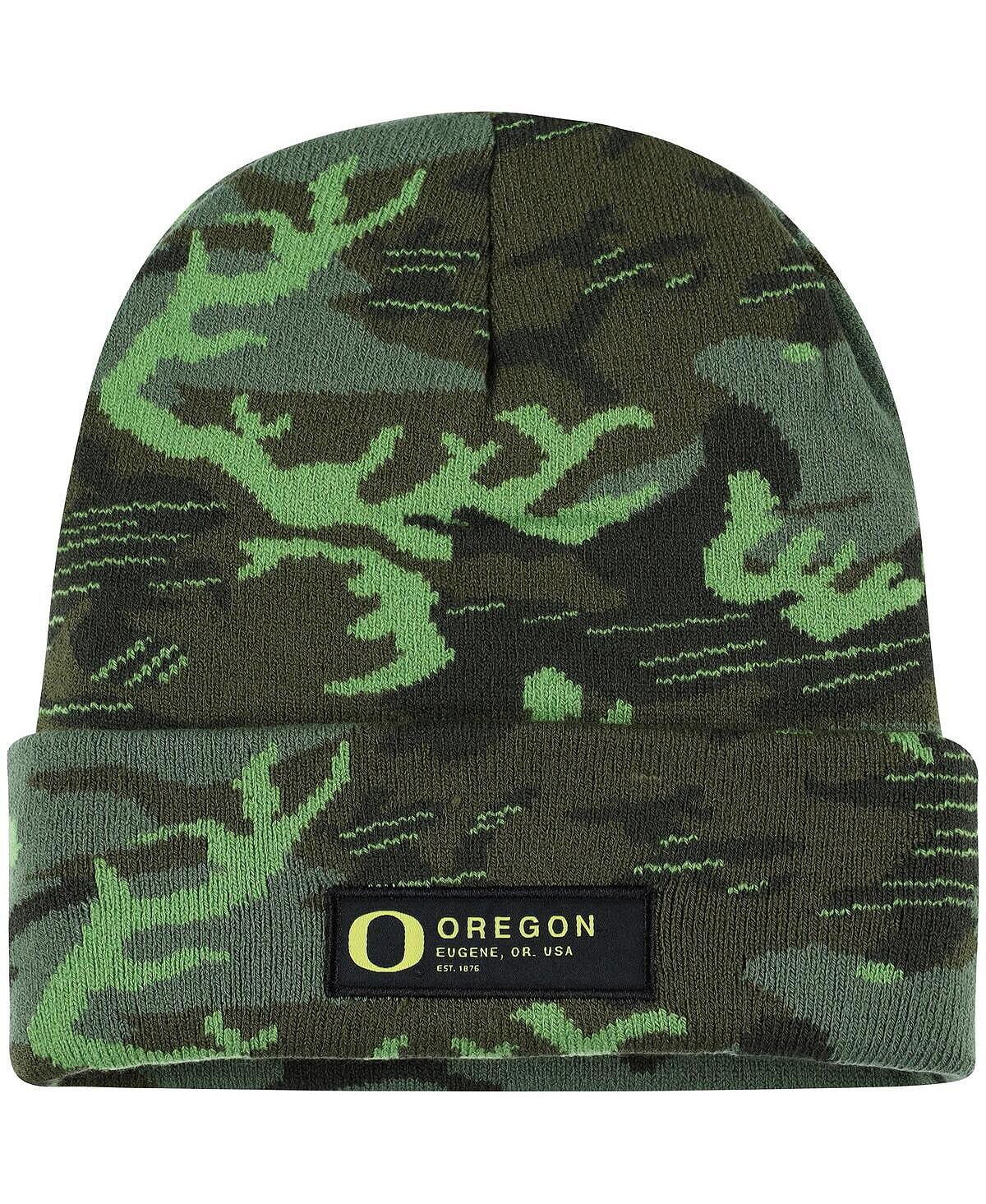 Мужская камуфляжная вязаная шапка с манжетами для дня ветеранов Oregon Ducks Nike
Мужская камуфляжная вязаная шапка с манжетами для дня ветеранов Oregon Ducks Nike