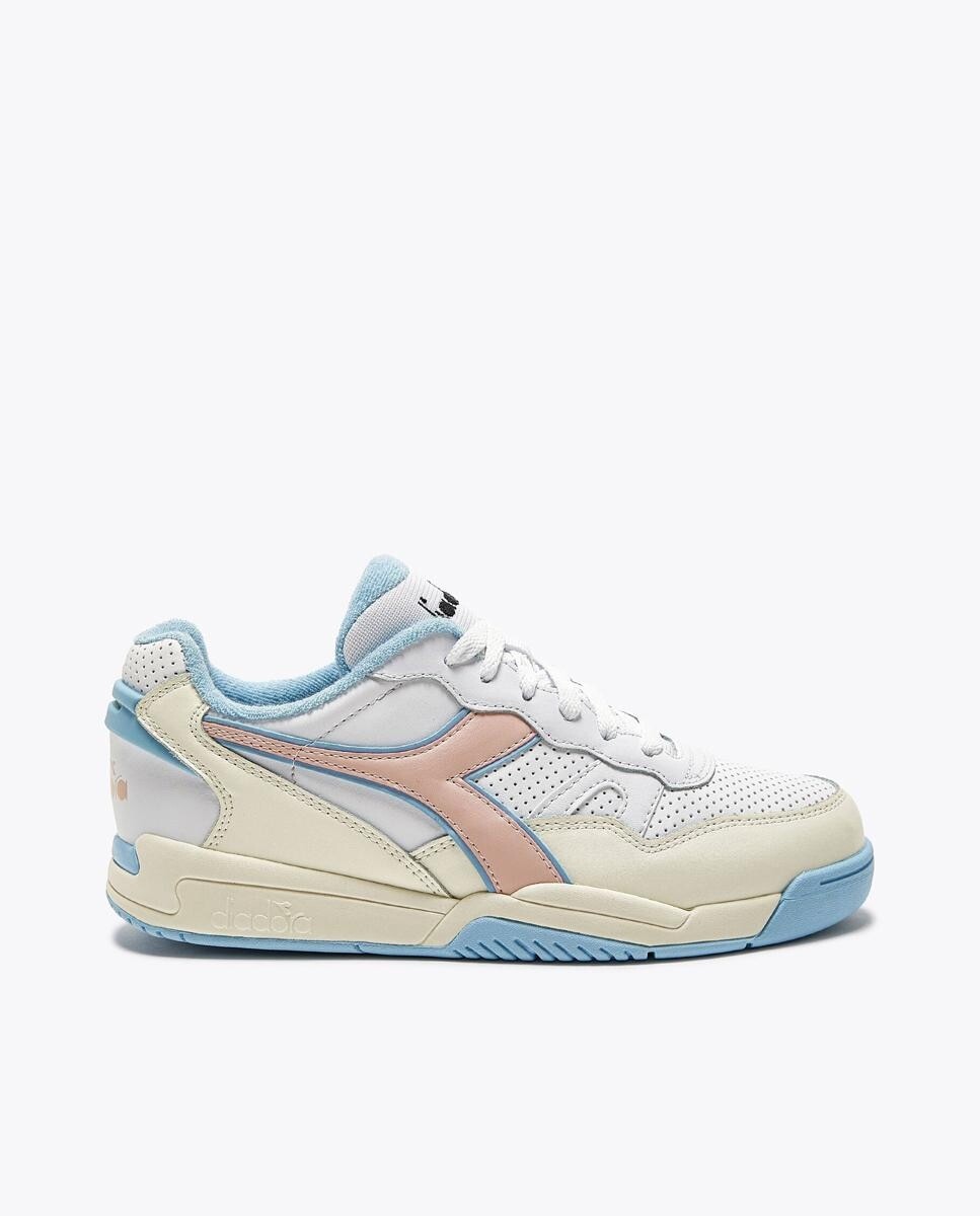 Кожаные кроссовки унисекс контрастных синих тонов Diadora Sportswear, белый, Синий
Кожаные кроссовки унисекс контрастных синих тонов Diadora Sportswear, белый, Синий