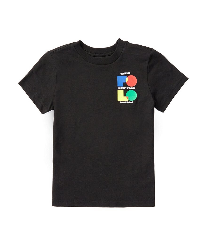 Трикотажная футболка с короткими рукавами и логотипом Polo Ralph Lauren Little Boys 2T-7, черный
Трикотажная футболка с короткими рукавами и логотипом Polo Ralph Lauren Little Boys 2T-7, черный