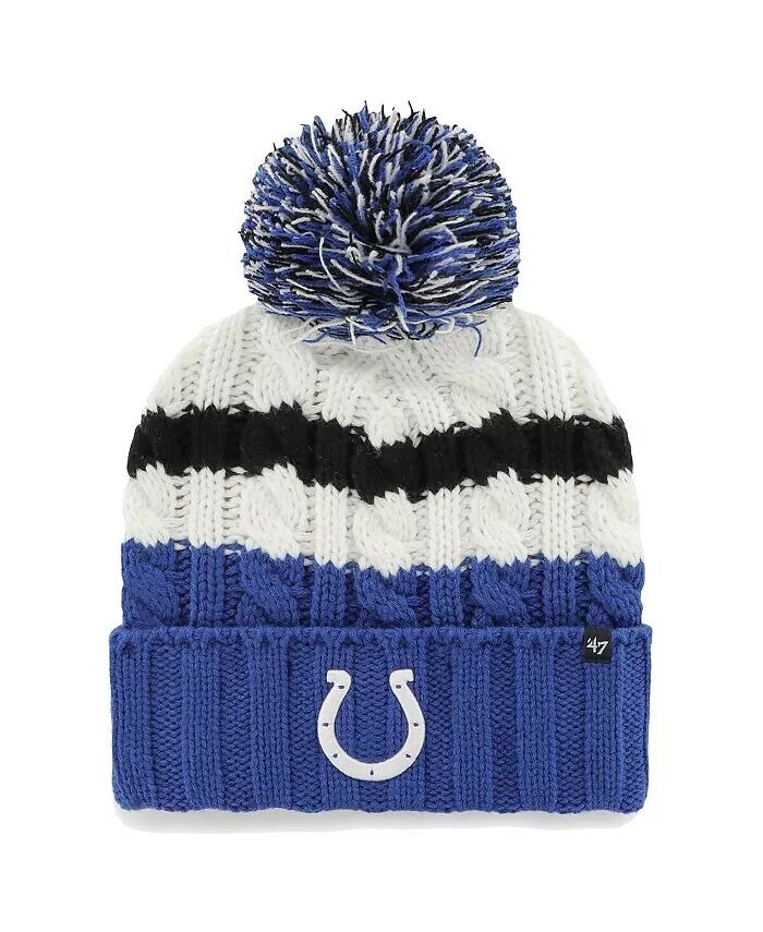 Женская белая вязаная шапка Indianapolis Colts Ashfield с манжетами и помпоном '47 Brand, белый
Женская белая вязаная шапка Indianapolis Colts Ashfield с манжетами и помпоном '47 Brand, белый