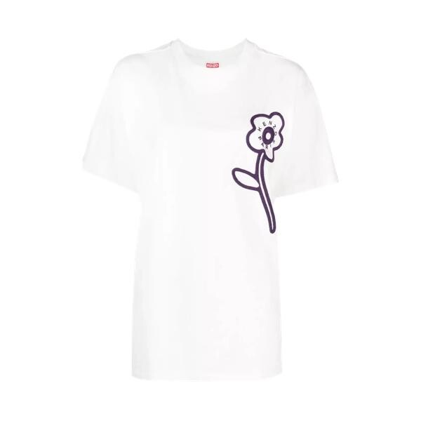 Футболка t-shirt mit schriftzug 02 blanc casse 02 blanc casse Kenzo, белый
Футболка t-shirt mit schriftzug 02 blanc casse 02 blanc casse Kenzo, белый