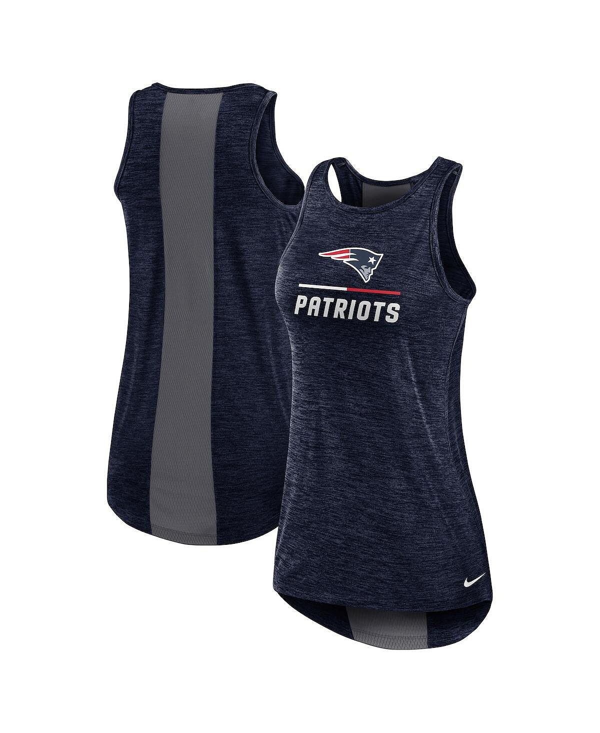 Женская темно-синяя майка New England Patriots с высоким воротником Nike, темно-синий
Женская темно-синяя майка New England Patriots с высоким воротником Nike, темно-синий