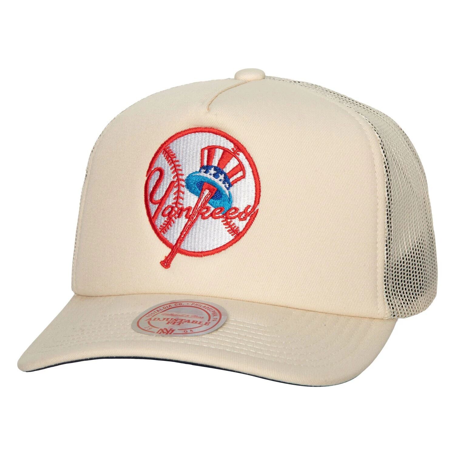 Мужская регулируемая кепка дальнобойщика Mitchell & Ness Cream New York Yankees Cooperstown Collection Evergreen
Мужская регулируемая кепка дальнобойщика Mitchell & Ness Cream New York Yankees Cooperstown Collection Evergreen