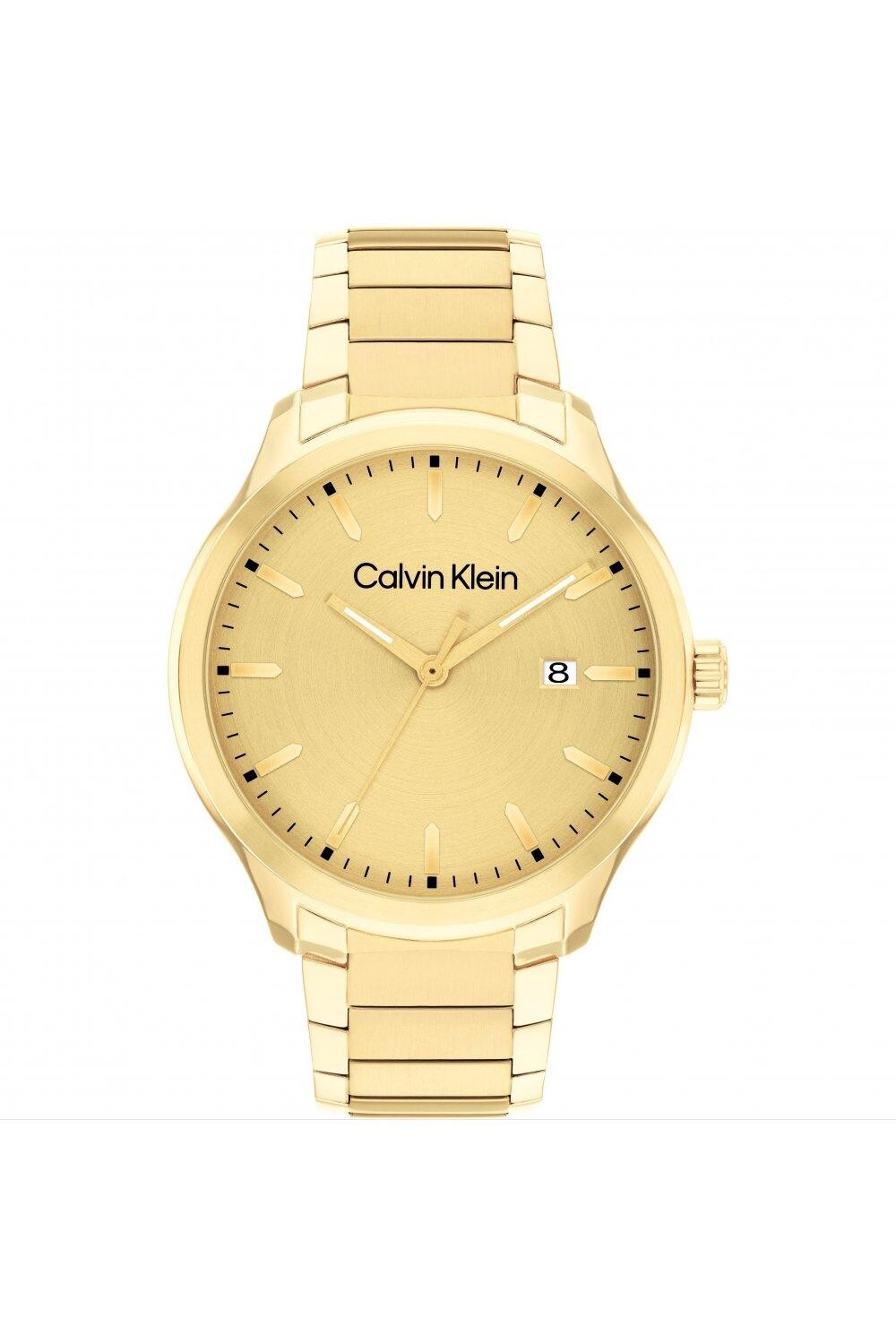 Модные аналоговые кварцевые часы Define из стерлингового серебра - 25200349 CALVIN KLEIN, золото
Модные аналоговые кварцевые часы Define из стерлингового серебра - 25200349 CALVIN KLEIN, золото