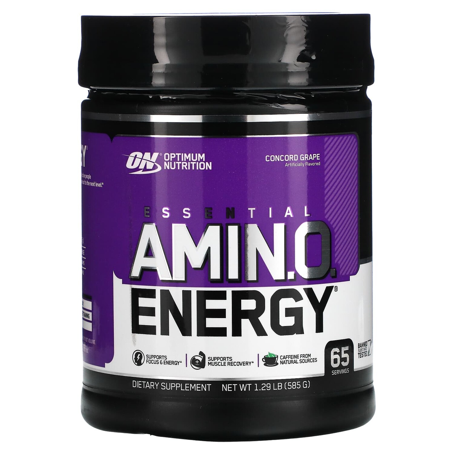 ESSENTIAL AMIN.O. ENERGY, виноград сорта «Конкорд», 585 г (1,29 фунта), Optimum Nutrition
ESSENTIAL AMIN.O. ENERGY, виноград сорта «Конкорд», 585 г (1,29 фунта), Optimum Nutrition