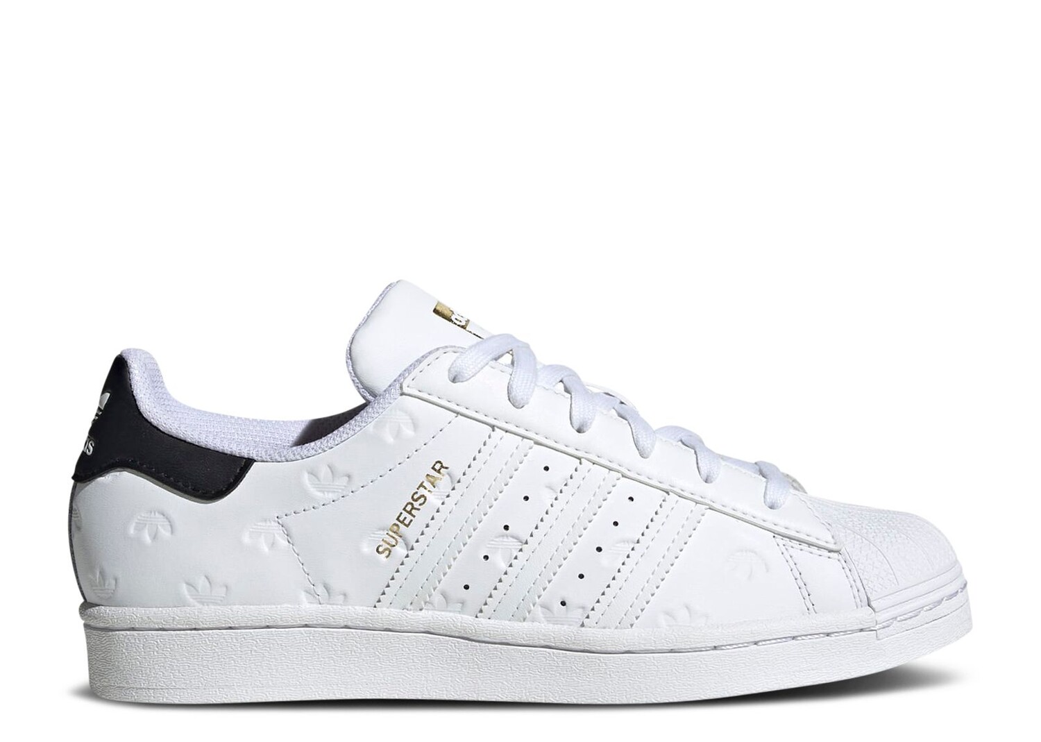 Кроссовки adidas Wmns Superstar 'Allover Debossed Trefoils - White Black', белый
Кроссовки adidas Wmns Superstar 'Allover Debossed Trefoils - White Black', белый