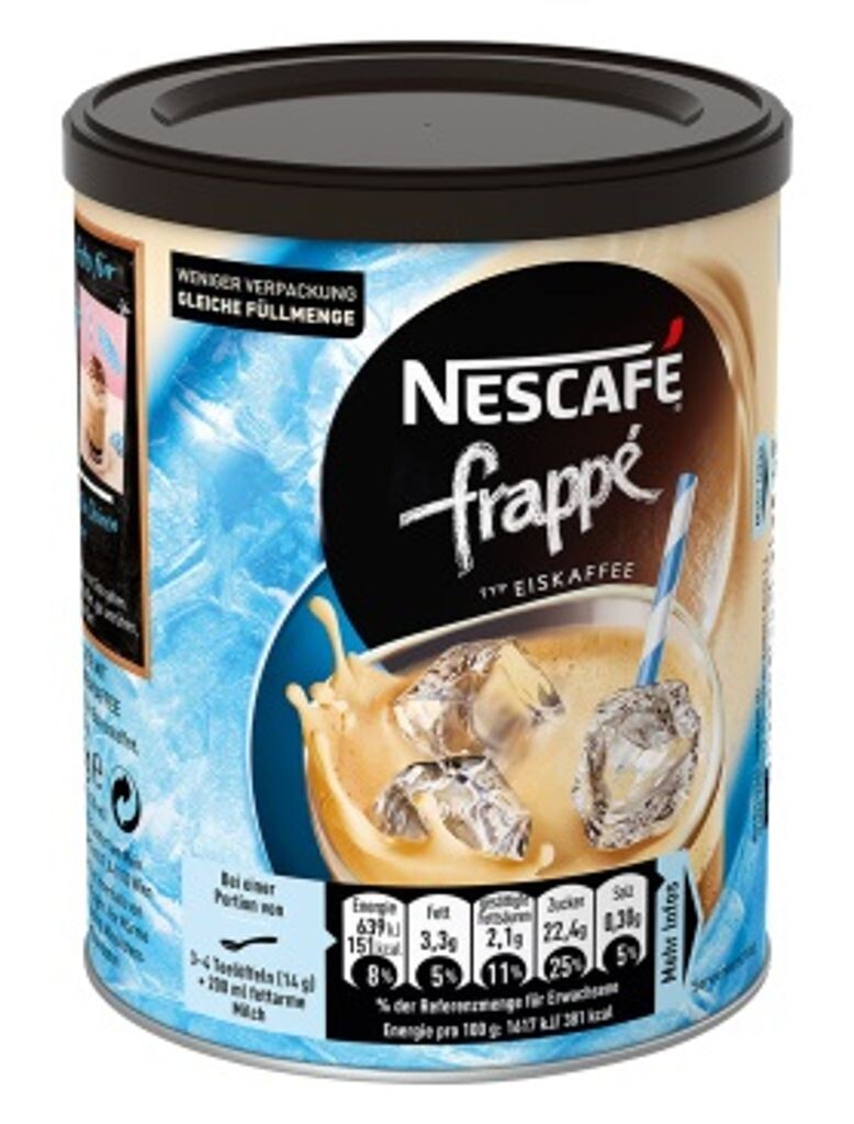 Кофейная смесь Nestle Nescafe фраппе со льдом в банке 275 г, 4 шт. в упаковке Nestlé
Кофейная смесь Nestle Nescafe фраппе со льдом в банке 275 г, 4 шт. в упаковке Nestlé