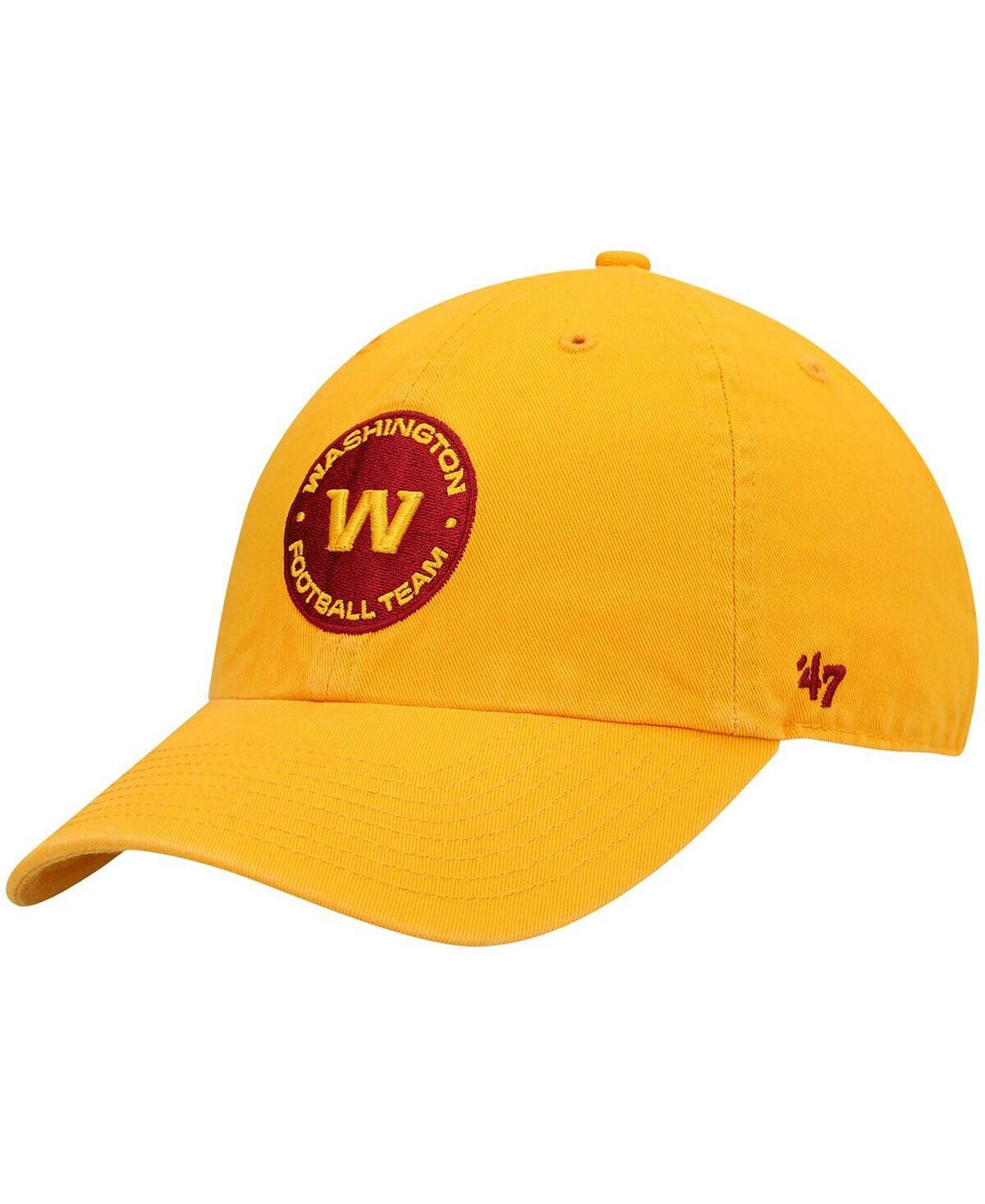 Мужская золотистая регулируемая кепка Washington Football Team для вторичной уборки '47 Brand
Мужская золотистая регулируемая кепка Washington Football Team для вторичной уборки '47 Brand