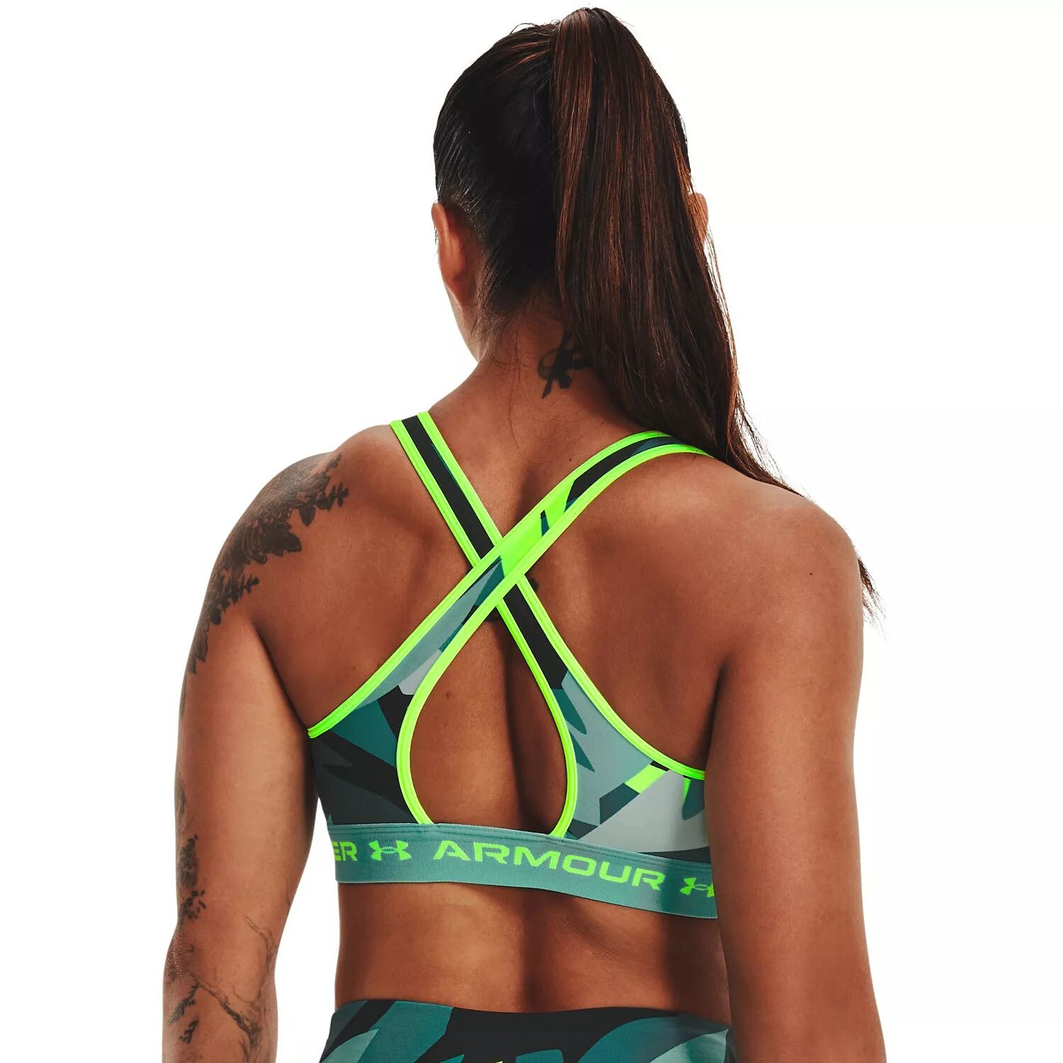Спортивный бюстгальтер средней ударной нагрузки Under Armour Crossback с принтом 2.0 Under Armour
Спортивный бюстгальтер средней ударной нагрузки Under Armour Crossback с принтом 2.0 Under Armour