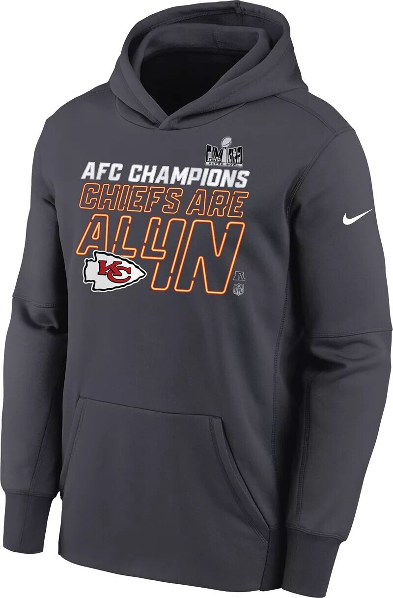 Толстовка Nike Youth 2024 AFC Conference Champions Kansas City Chiefs в раздевалке
Толстовка Nike Youth 2024 AFC Conference Champions Kansas City Chiefs в раздевалке